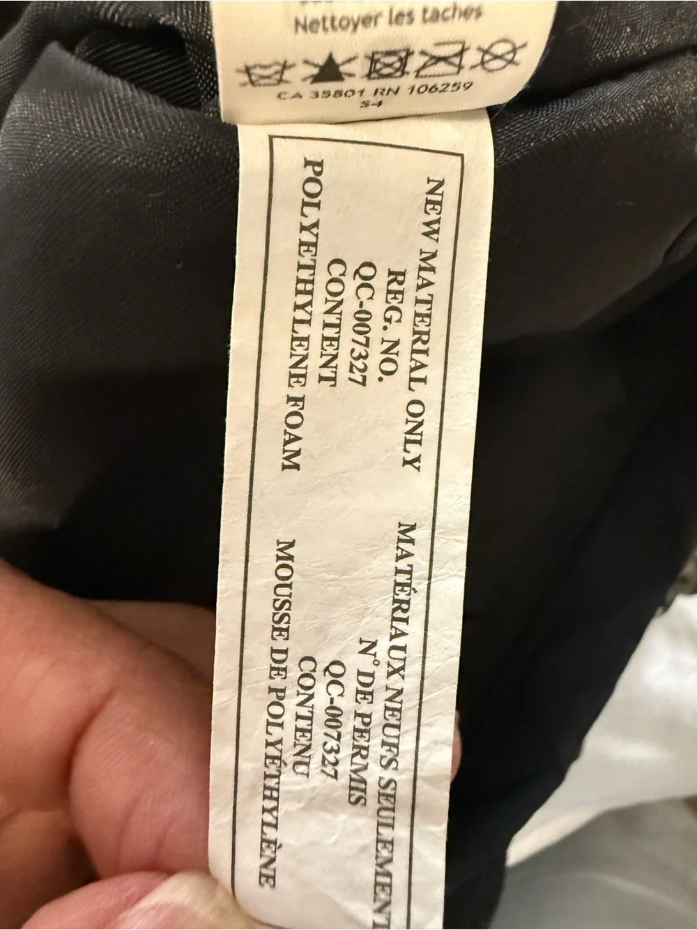 Lululemon Black Roll Top Backpack Nylon Laptop Travel Gym Everyday Unisex OS